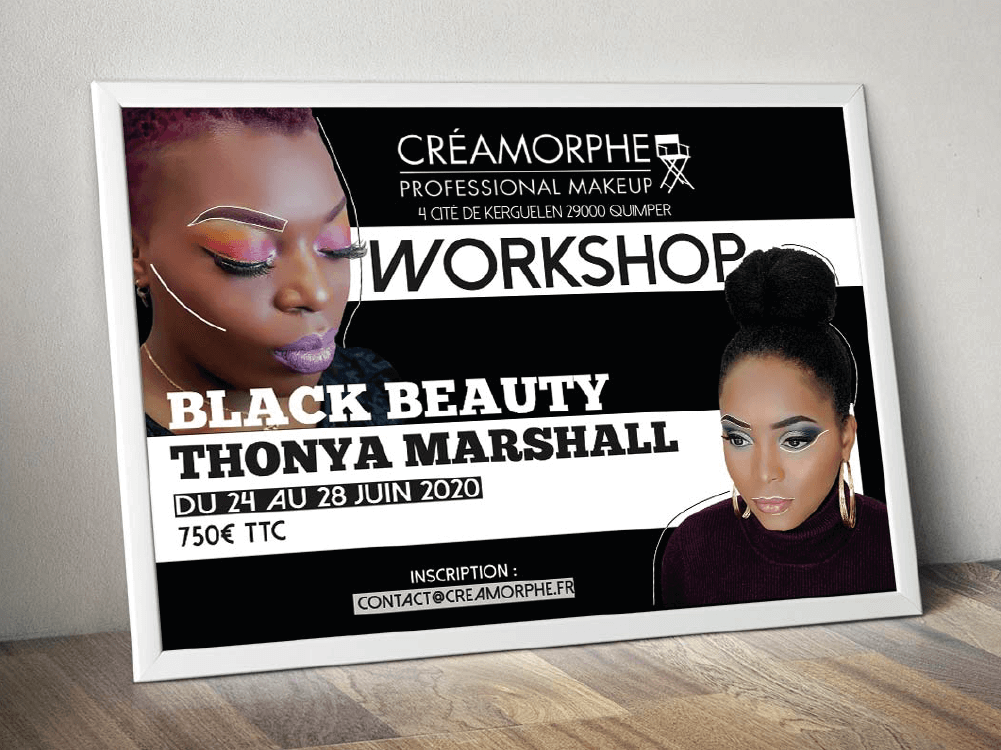 affiche creamorphe workshop black beauty