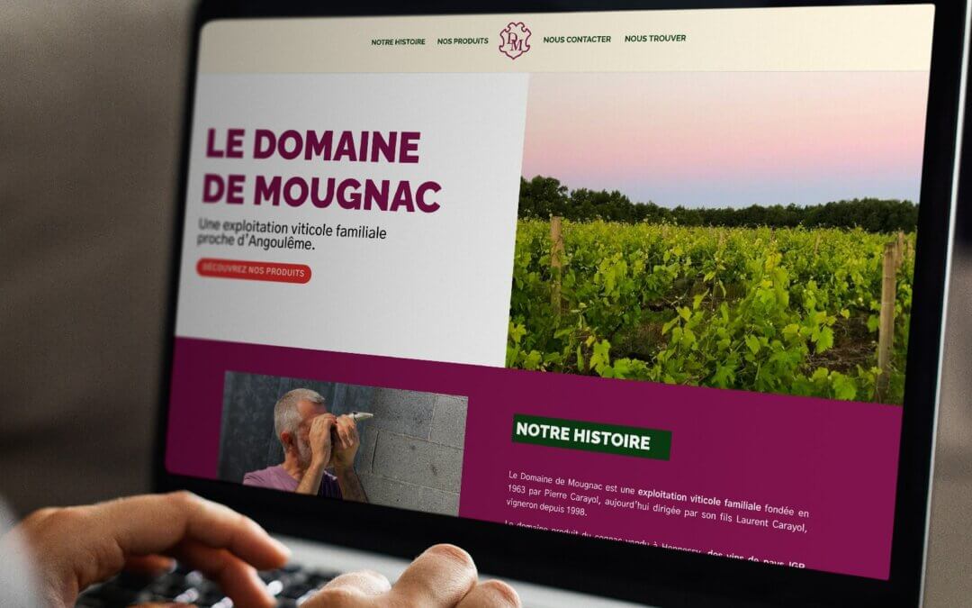 Domaine de Mougnac | Site internet